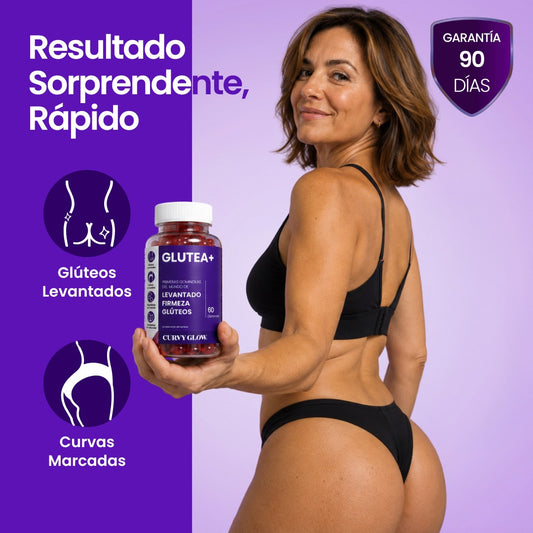 Gummies Glutea+ Levantado y Definición Glúteos